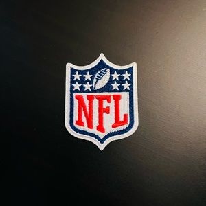 NFL Official Iron on Patch / Size aprox W 4.1 cm X L 6.5 cm logo 🔥 Great Offer